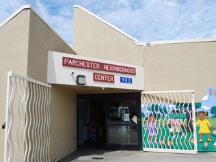 View of Parchester Community Center