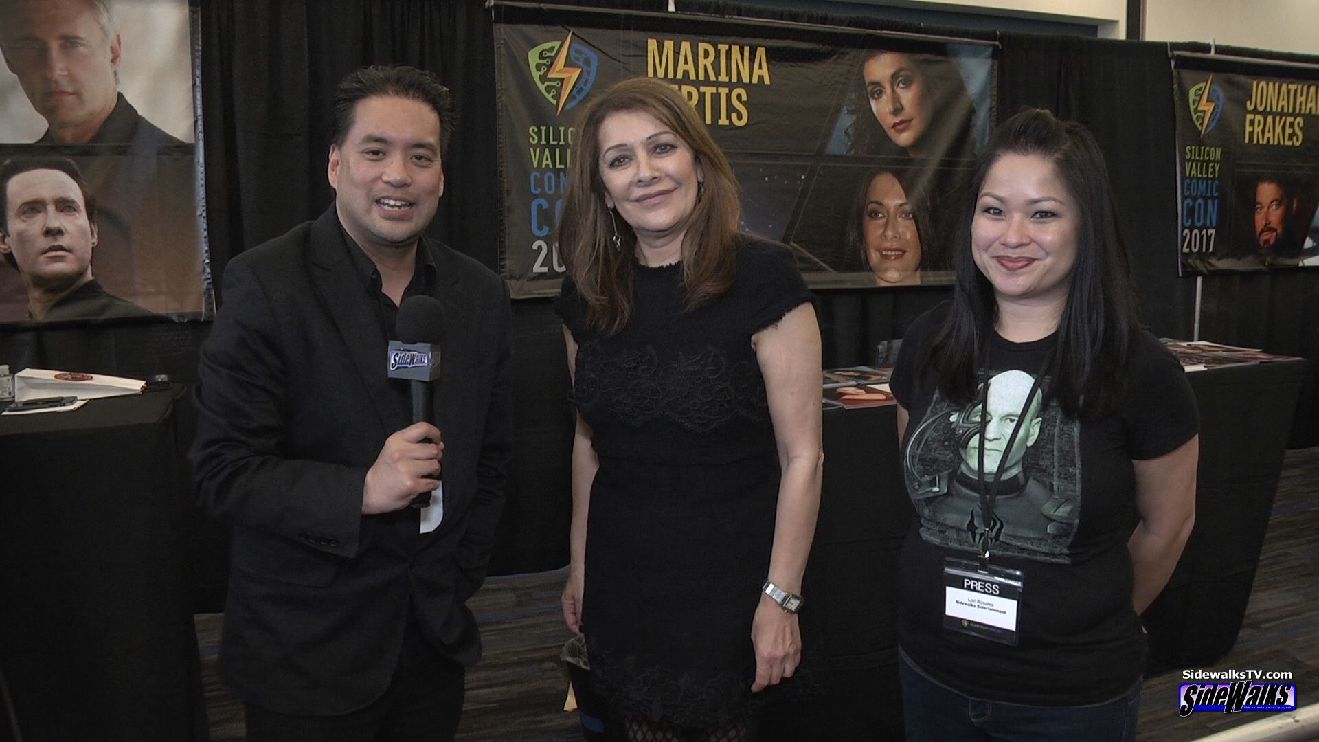 Marina Sirtis on Sidewalks Entertainment
