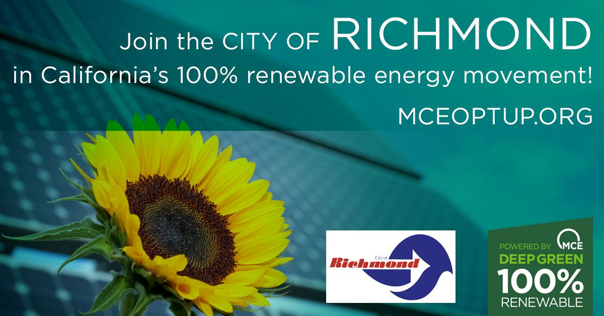 MCE Deep Green Energy- City of Richmond