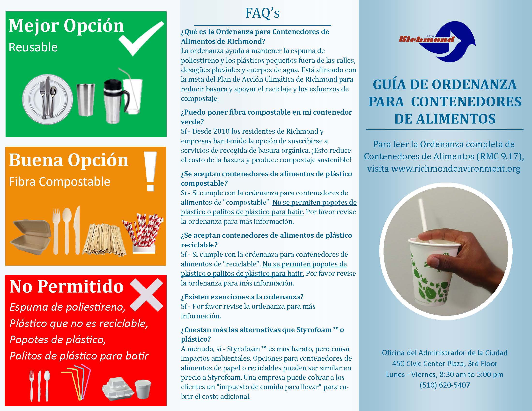 Foodware ordinance guide - Spanish