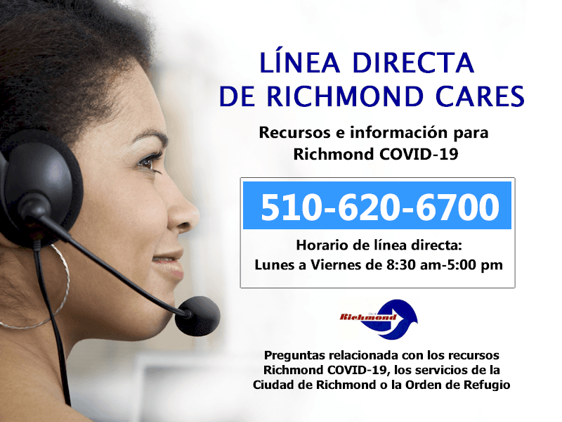 The Richmond Cares Hotline - Spanish