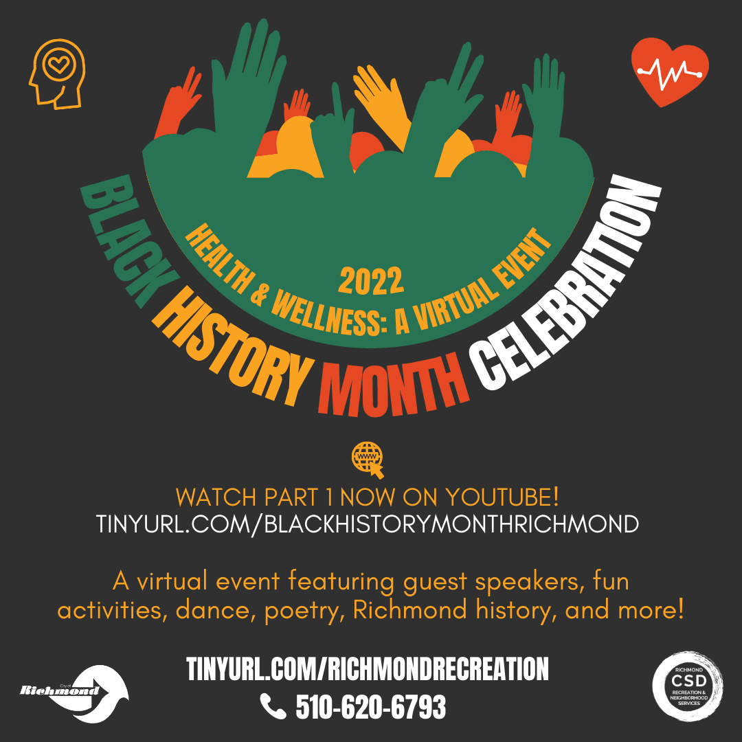 2022 Virtual Black History Month Event Flyer Youtube