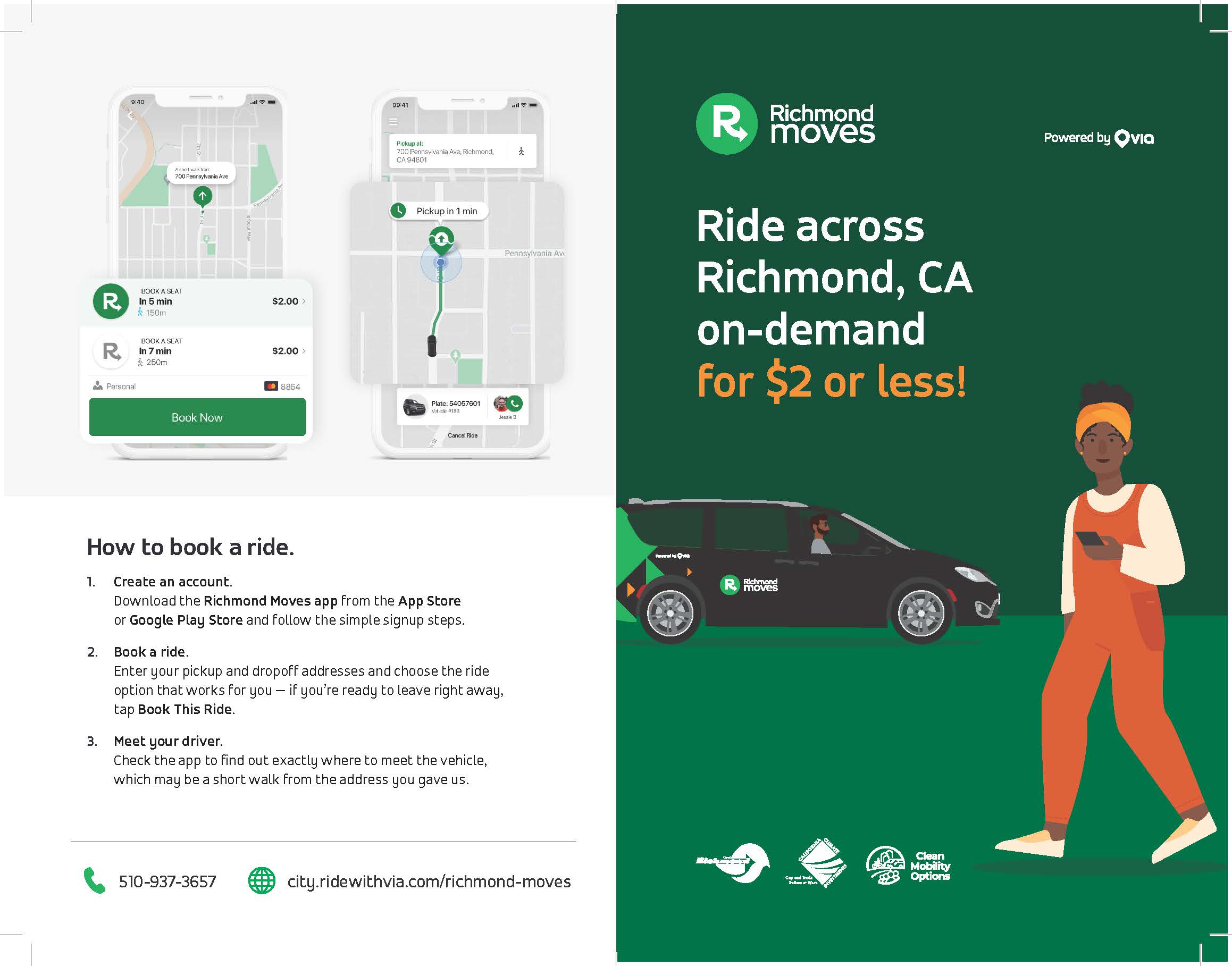 Richmond Moves Bus Stop Ad Poster - Digital