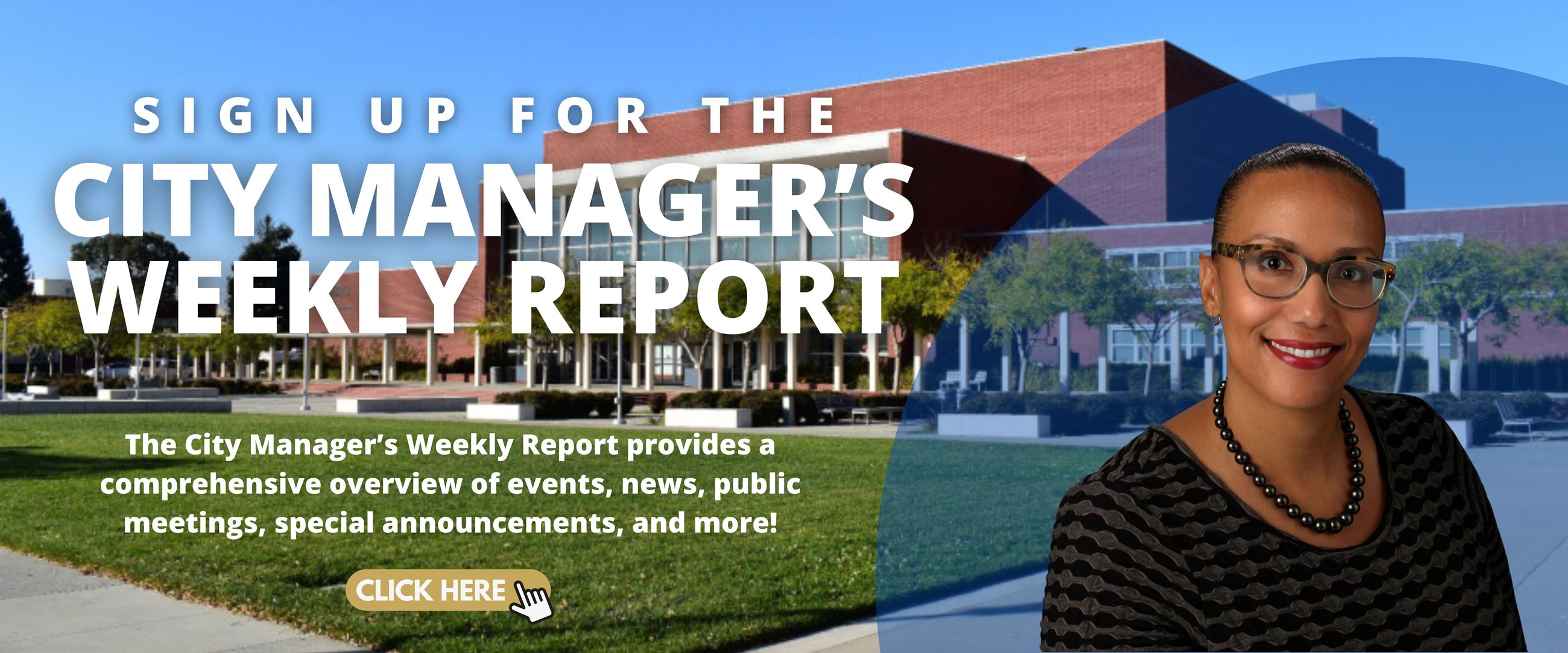 Sign up for the CM weekly report