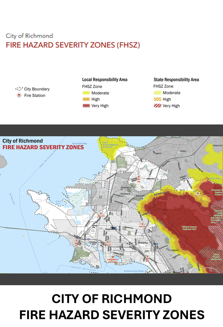 City of Richmond Fire Hazard Severity Zones