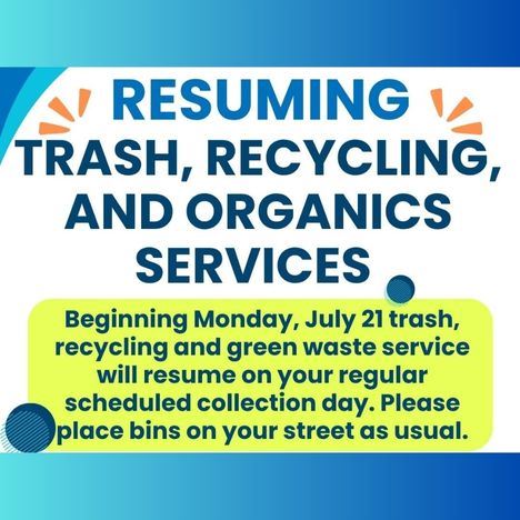 Newsflash - Resuming Services