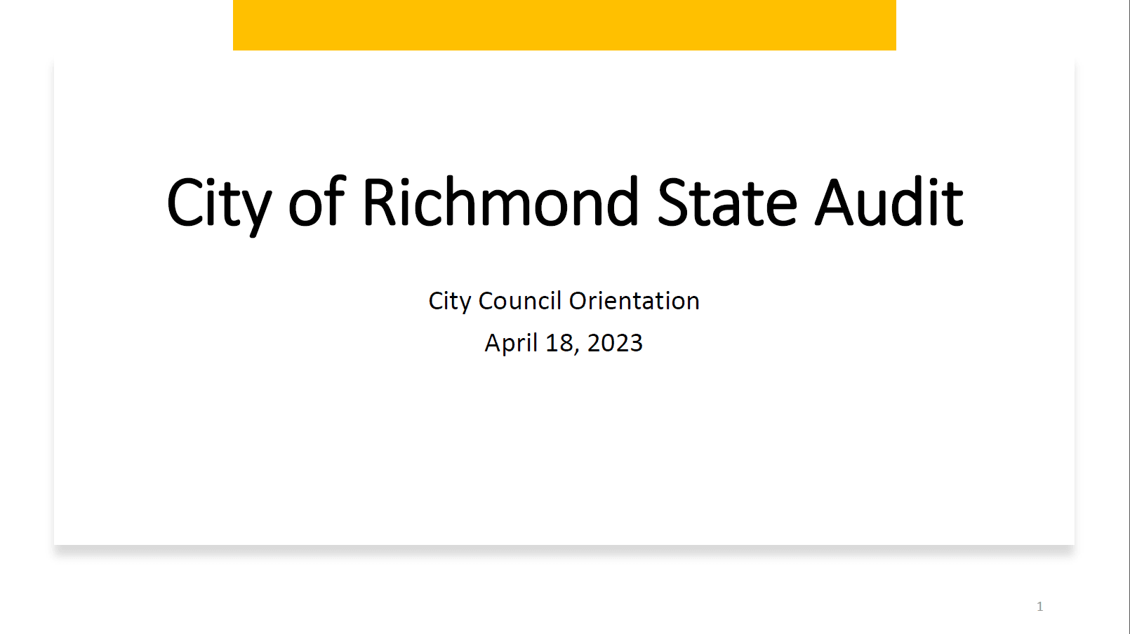 Week 9 - State Audit Opens in new window