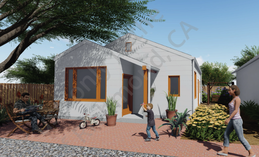 2 Bedroom Contemporary Style image