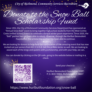 2025 Snow Ball Scholarship